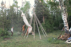 Brad Bailey - new hide tipi
